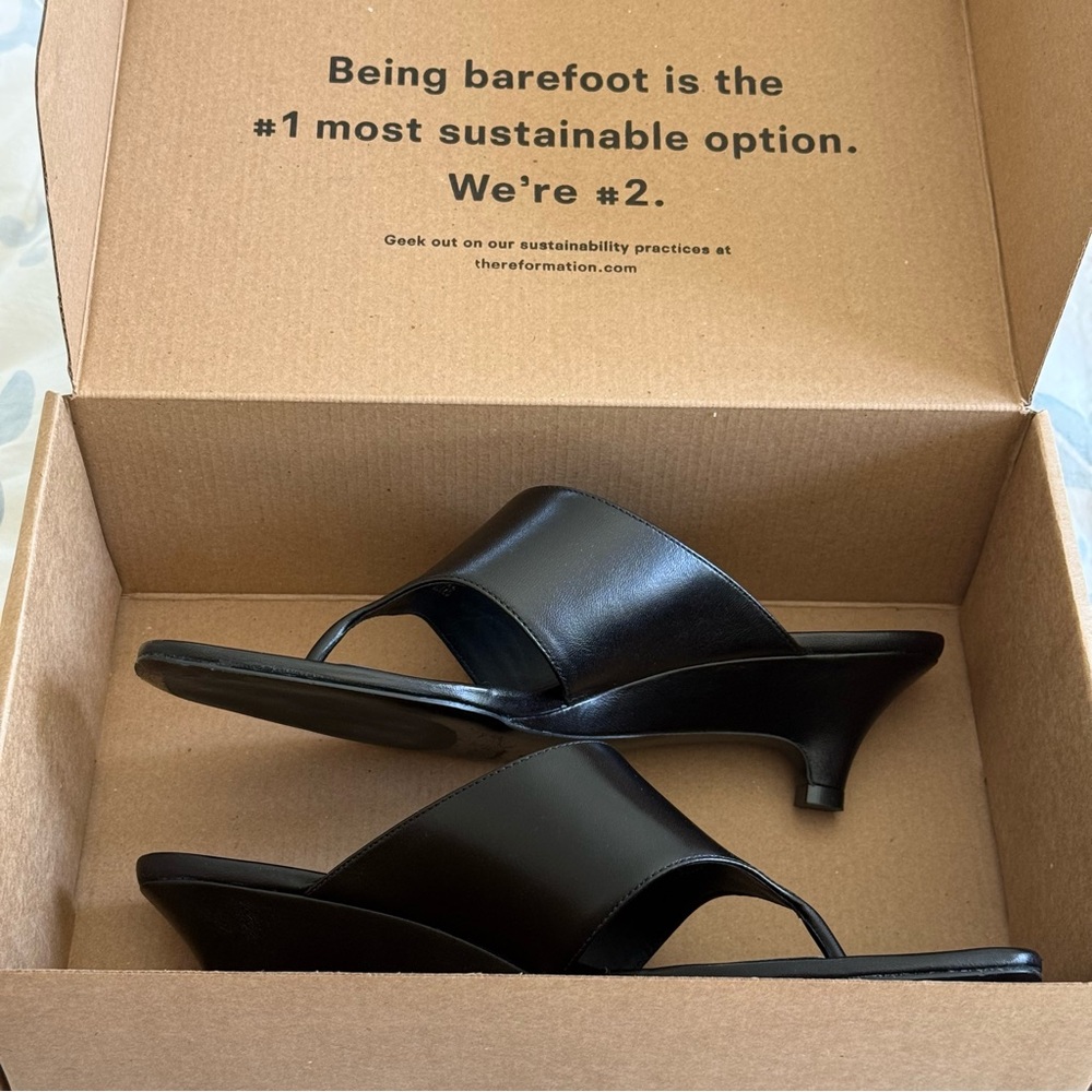 Reformation Sherlyn Wedge Thong - 10 - Picture 2 of 11